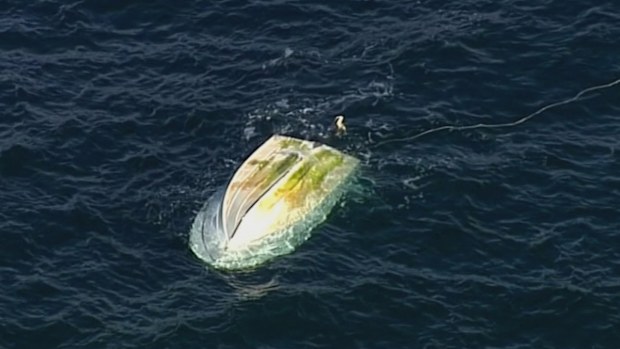 Two people found dead off the South Australian coast of Kangaroo Island after a boat was overturned have been identified as beloved fishing partners. 