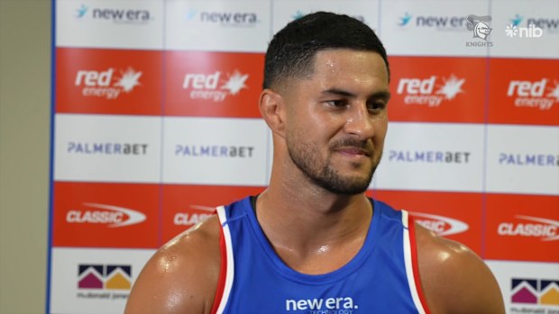 Dylan Brown is set to play in the Knights colours until 2036.