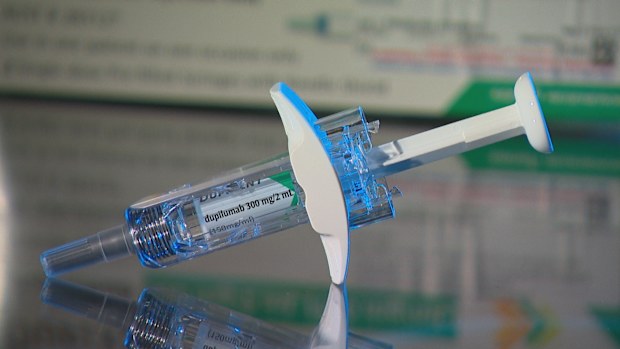 Asthma treatment Dupixent.
