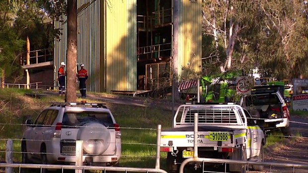 Emergency services are working to recover the body of a man who fell into a decommissioned mine shaft in the NSW Hunter Valley region. Crews were told about the workplace incident on Dry Creek Road at Ellalong at about 12:45pm yesterday.