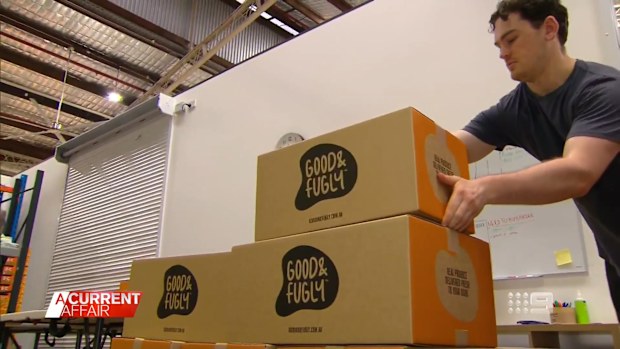 A young Brisbane entrepreneur's cut-price grocery business has exploded in popularity by offering up to 40 per cent off the shopping bill for fruit and veggies that are less than perfect.