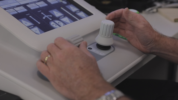 While the incision is still done by hand, the robot delivers the wire, stent and balloon from the wrist to the heart.