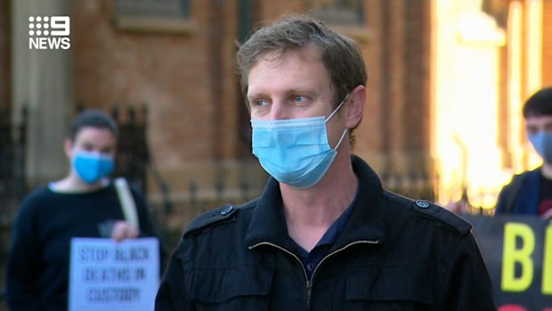 NSW Police have taken organiser Padraic Gibson to court.
