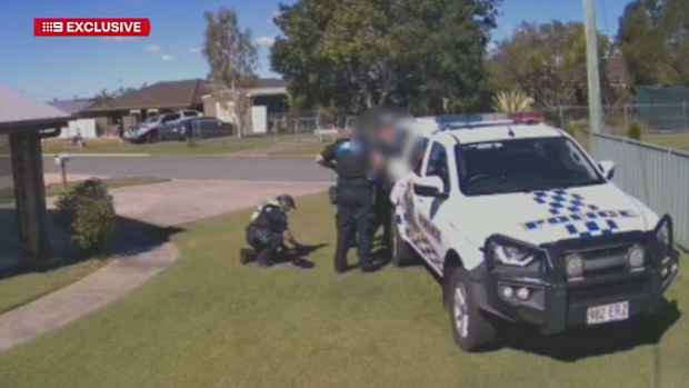 Three teenagers are accused of leading police on a wild chase through Brisbane streets.