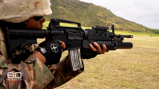 
60 Minutes Australia was given a front row seat to the biggest military exercise in history.


The United States Navy invited 28 countries to this year's RIMPAC exercise.
