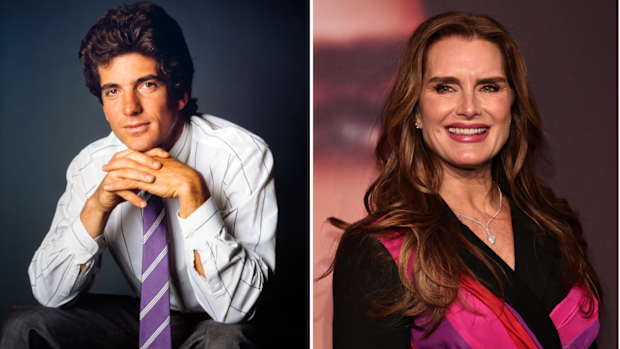 Brooke Shields and JFK JR