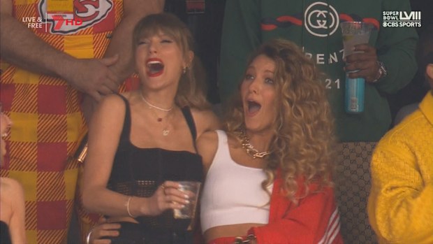 Taylor Swift at 2024 Super Bowl