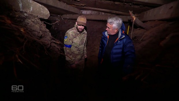 On the ground in Ukraine, Mark Burrows visited a secret training camp for foreign fighters.