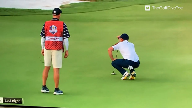 Caddie Joe LaCava followed Rory McIlroy on the green, sparking a heated confrontation.