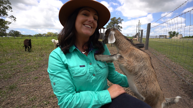 Splitters Farm. An animal rescue farm and getaway run by Carly and Ashley Clark in Bundaberg.