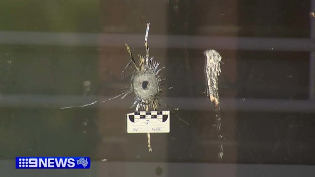 Children have narrowly escaped serious injury after bullets came flying into their bedroom while they were sound asleep in Melbourne.