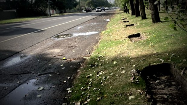 Twenty-three of the 1.1-tonne blocks seemingly disappeared in Speers Point without anyone seeing or hearing a thing.