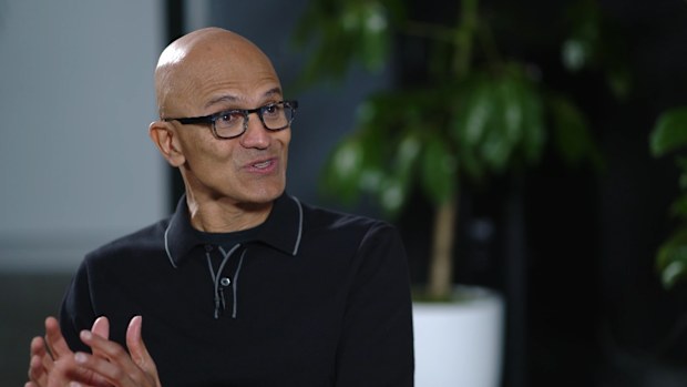 Microsoft CEO Satya Nadella.