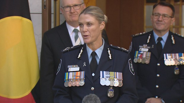 Krissy Barrett, new AFP Commissioner