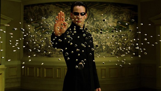 Keanu Reeves in The Matrix (1999).