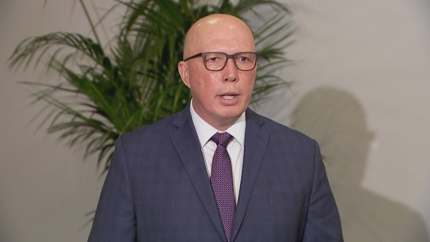 Liberal leader Peter Dutton