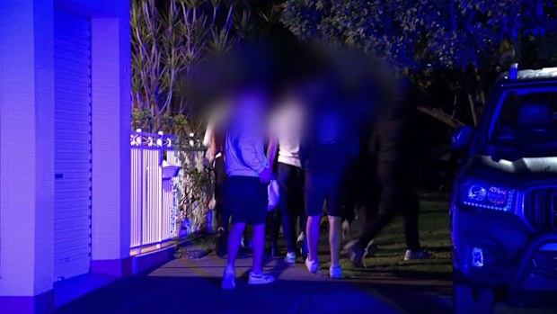 House party gatecrashed in Chifley, Sydney