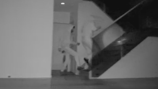 Queensland police said the group of teenagers travelling in a stolen SUV went door to door, breaking into homes in eight suburbs.