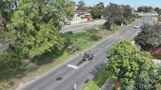 Attadale crash scene