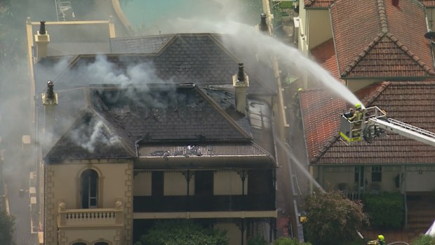 Burwood fire: Heritage home gutted by fire in Sydney's Inner West ...
