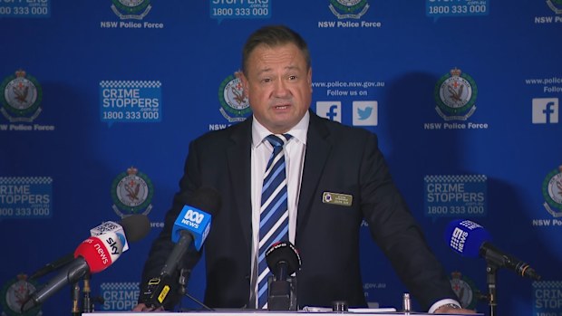 NSW Detective Superintendent Jason Box