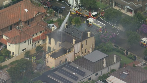 Burwood fire: Heritage home gutted by fire in Sydney's Inner West ...