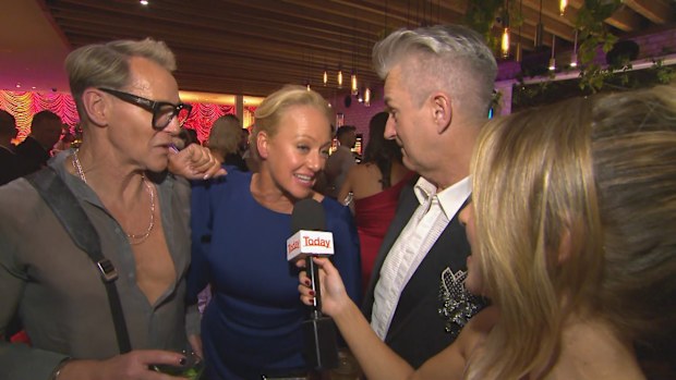 Shelley Craft and The Block's Mitch and Mark chat to Today Extra at the 2022 Logies.