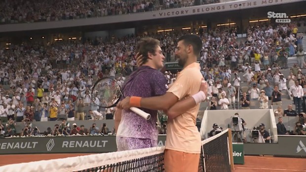French Open 2026: Joao Fonseca defeats Novak Djokovic in five set epic ...