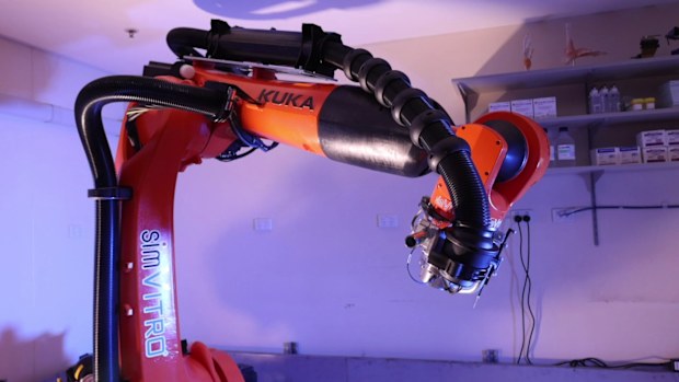 A new robot is helping researchers develop new ways of advancing the field of joint replacement surgery.