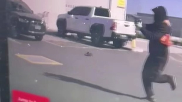 The alleged gunmen remain on the run. 