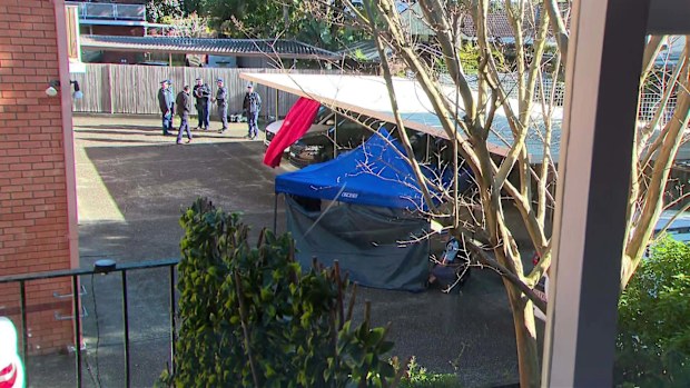 A 41-year-old man has been arrested after another man was found dead in a car park on Sydney's Northern Beaches this morning.