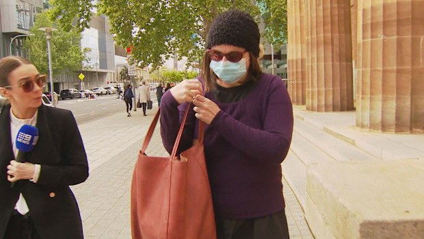 Bethany Hunt, 53, admitted to the theft of Alfredo the Maremma in court today. 
