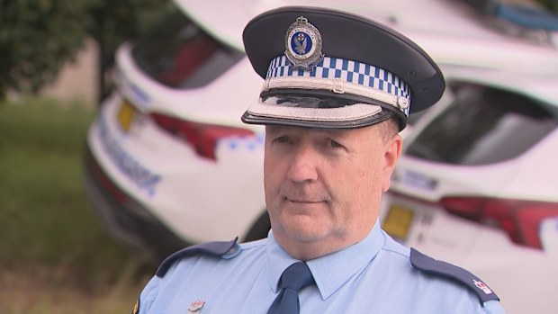A man has been stabbed in the car park of a unit block on the NSW Central Coast, with police hunting down two alleged offenders. 