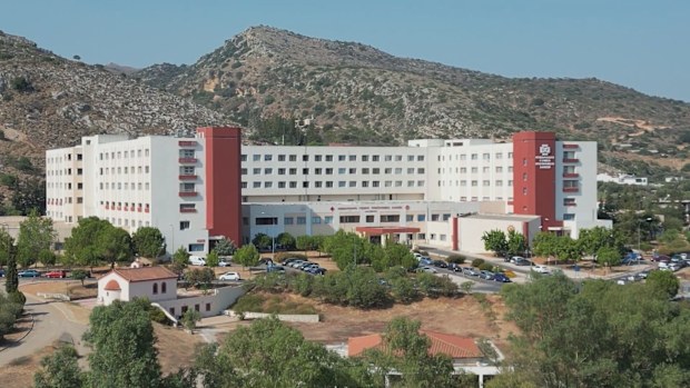 Inside the walls of Crete's Chania hospital are newborns at the centre of the surrogacy scandal. Australian couples who have been left in limbo after Greek police raided the Mediterranean Fertility Institute and arrested its medical team. It is accused of exploiting 169 women from countries including Ukraine, Romania and Georgia, forcing them to be surrogate mothers or egg donors and keeping them under surveillance.