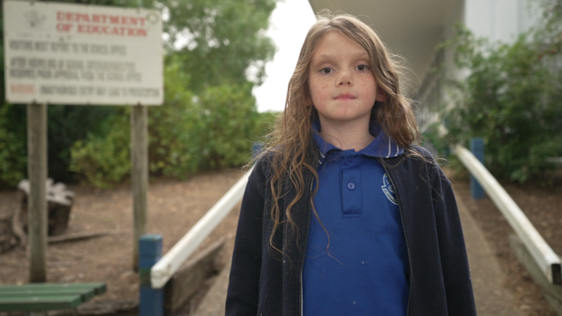 At two years old Amateil and her big brother somehow survived a horror head-on crash that killed her mum.