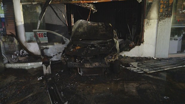 Melbourne tobacco store Free Choice rammed, set on fire in second attack in  two days