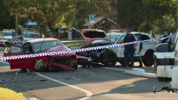 North St Marys: CCTV captures horror head-on crash involving police car ...