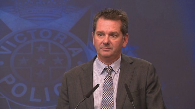 Victoria Police Detective Superintendent Jason Kelly.