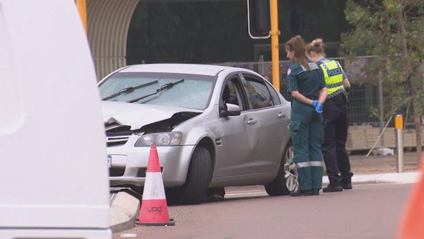 Emergency services were called to the corner of Coode Street and Railway Parade in Bayswater at about 11am today.