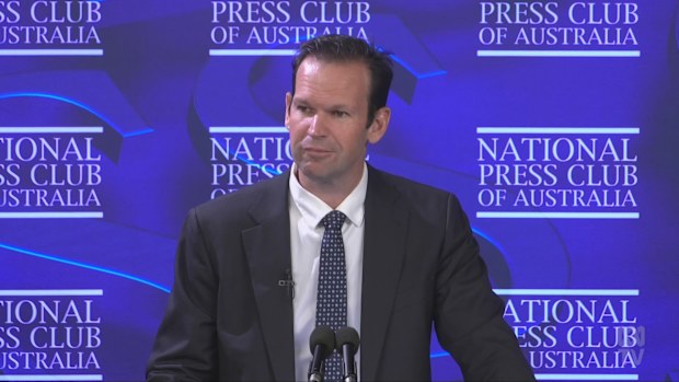 Nationals Leader Matt Canavan has called for new cities, more babies and a domestic space industry as part of his "Australia on steroids" economic plan.
