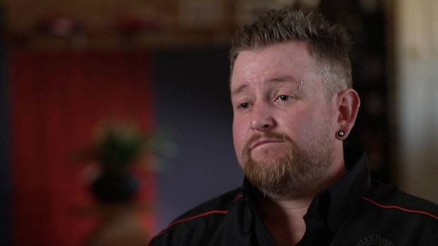 Scott O'Keefe suffered burns to 76 per cent of his body in September 2020 while operating an excavator at Omega Metal Recyclers in Bendigo.