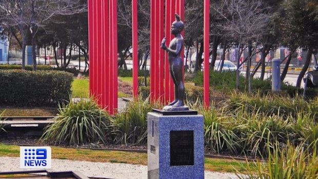 A community in Adelaide's north is pleading for the safe return of a stolen bronze statue that was gifted to the suburb by its Japanese sister city almost 20 years ago.