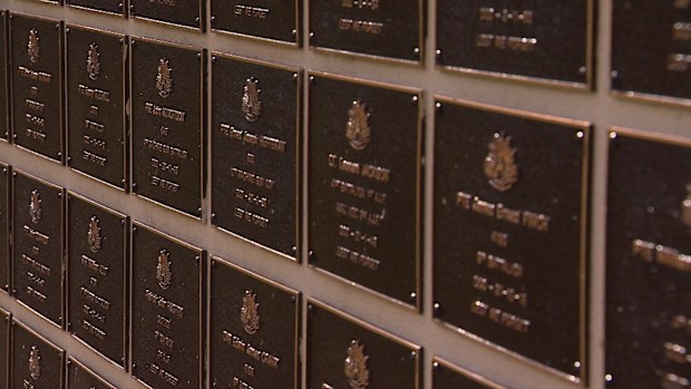 Rennie has added 156 names from a number of wars to a memorial wall.