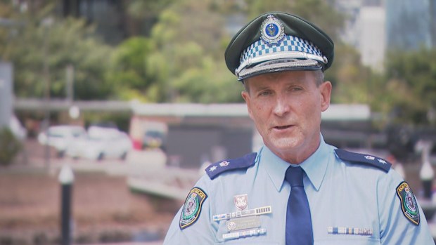 Superintendent Joe McNaultyCommander of NSW Police Marine Area Command.
