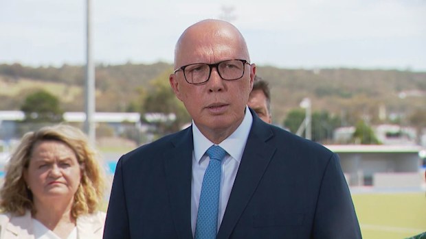 Peter Dutton presser Goulburn