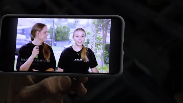 The Block 2024 Maddy and Charlotte video
