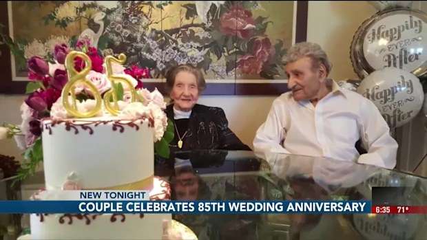 **Embargo: Omaha, Nebraska** America's longest living couple, Ralph and Dorothy Kohler, celebrated their 85th wedding anniversary.