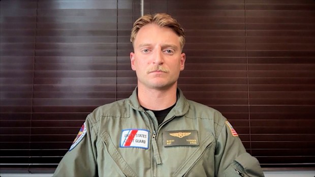 It was Petty Officer Scott Ruskan's first mission as a US Coast Guard rescue swimmer.The 26-year-old was new to the Coast Guard.  TEXAS FLOODS 