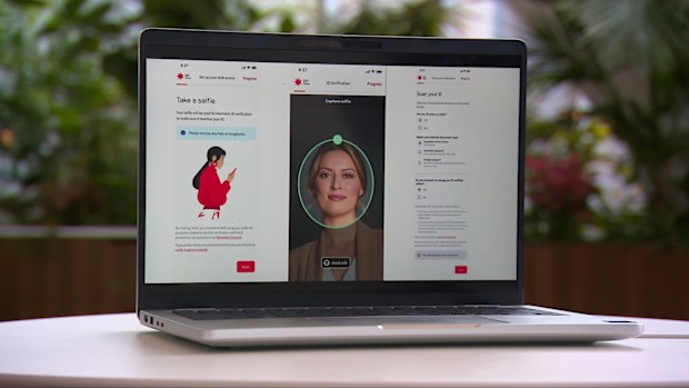 NAB customers to use selfie to verify ID