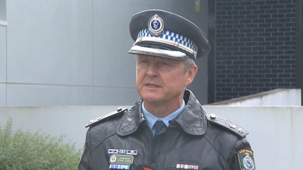 New England Police District Commander, Detective Superintendent Steve Laksa